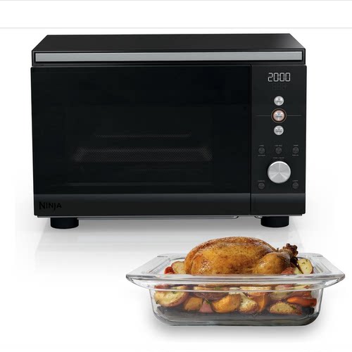 美国代购Ninja Microwave & Air Fryer MW101BK1空炸机微波炉110v