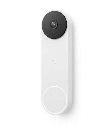 美国代购Google Nest Doorbell (Battery) 门铃摄像头NESTVDBTTRY