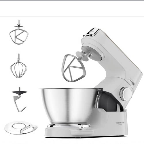 德国代购Kenwood Titanium Chef Baker KVC65.001WH 厨师机和面机