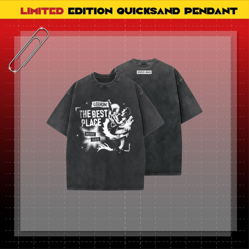 王力宏「最好的地方II」MUSIC-MAN 水洗印花TEE