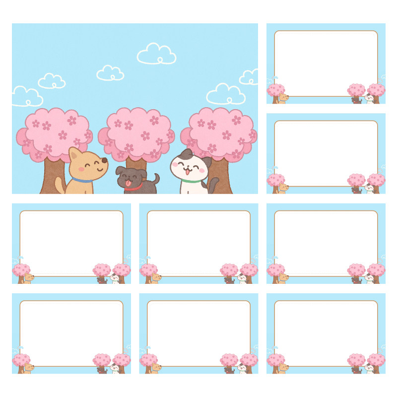 005款 卡通空白你划我猜卡21-14cm堵门游戏新郎伴郎年会团建接亲