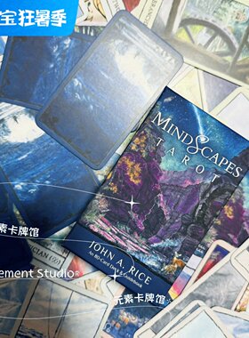 订 送牌袋 进口正版 Mindscapes Tarot 心灵景观塔罗牌原装