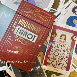 现 Broadway Tarot 百老汇塔罗牌 歌剧院塔罗牌