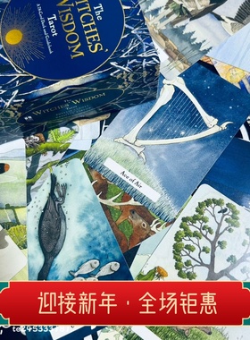 现货 送牌袋 The Witches' Wisdom Tarot 智慧塔罗牌