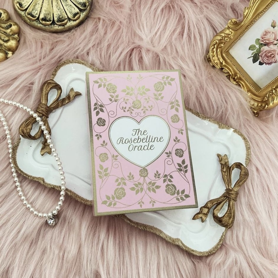 现 绝版 送牌袋 进口 玫瑰贝琳神谕卡Rosebelle Oracle 限量编号