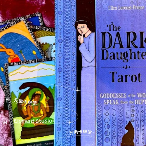 现货 送牌袋 The Dark Daughters Tarot黑女巫塔罗牌
