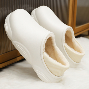 手术鞋冬季保暖棉鞋医院医生手术室专用厚底口腔护士值班包头拖鞋