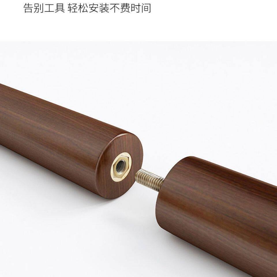 简约可拆卸链接木腿木棒双层支架多层茶几支架置物架连接杆木腿