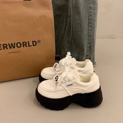 爆款老爹鞋女秋冬季小个子运动鞋