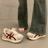 女内增高阿甘鞋 2026超火新款 春秋季 欧货百搭厚底老爹鞋 运动休闲鞋