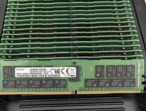原装三星 32G 2933Y DDR4 REG 服务器内存M393A4K40CB2-CVF 内存