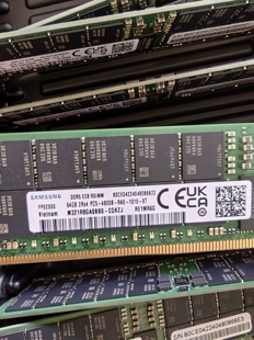 现货全新 三星64G 4800 DDR5 64G ECC REG服务器内存 RDIMM 含税