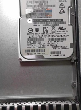 HP/惠普 J9V70A MSA 600GB 12G SAS 15K 3.5 硬盘 787656-001原装