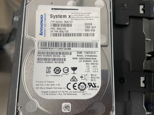 00AJ121 硬盘 500G 原装 00AJ125 2.5寸 7.2K SAS 00AJ122 IBM
