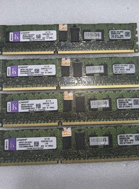 金士顿内存DDR3 1600 4G纯ECC服务器内存条兼容1333 KVR16E11/4G