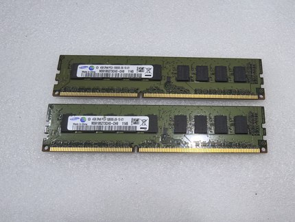 4GB 2R*8 PC3 10600E 三星 M391B5273CH0-CH9 DDR3 1333纯ECC内存