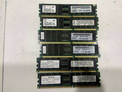 IBM 512MB PC2100 DDR266服务器内存 33L5038 38L4030 09N4307