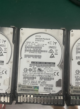 HP/惠普 872477-B21 600GB SAS 12Gb 10K 872736-001 服务器硬盘