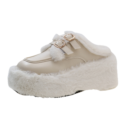 新款韩版舒适毛毛拖鞋