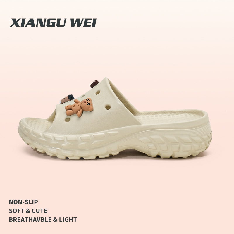 时尚轮胎休闲厚底凉拖