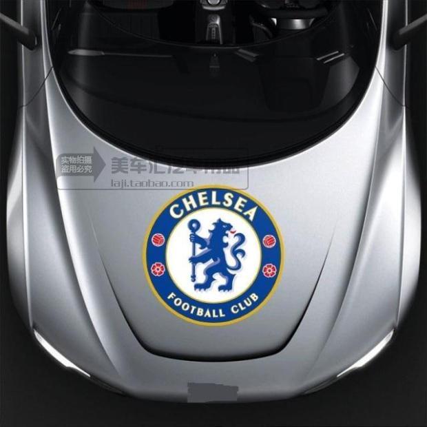汽车个性划痕贴纸英超蓝军切尔西chelsea足球俱乐部欧冠车身拉花