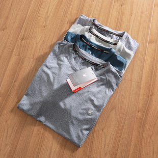 速干透气高弹力夏季 T恤衫 新款 户外运动圆领短袖 男士 出口欧美订单