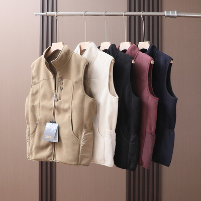 外穿内搭保暖休闲立领背心潮
