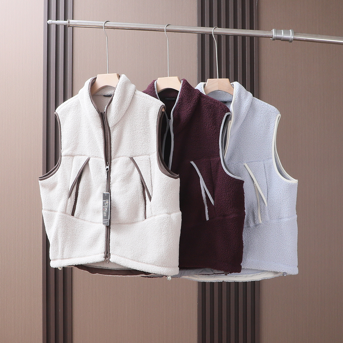 户外立领休闲马甲背心