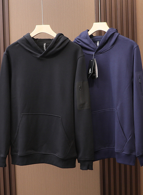 飞禽系列！玉米颗粒绒加厚保暖秋冬新款男士户外运动休闲连帽卫衣