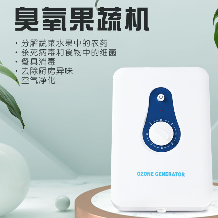 果蔬消毒清洗机家用厨房果蔬农药降解机食材杀菌去农残臭氧净化器