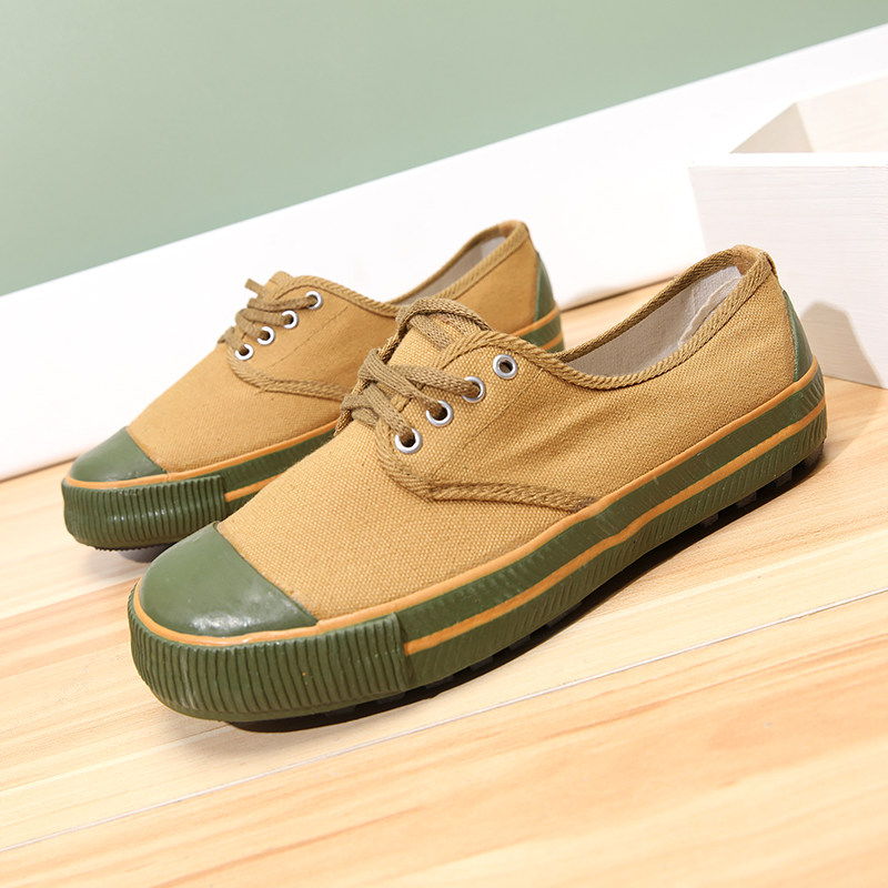 劳保透气帆布劳保鞋2022