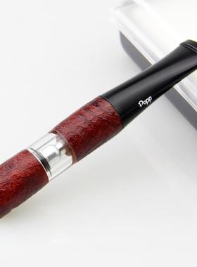 专柜 日本进口Bel Popp彪博烟嘴 石楠木循环过滤棕色喷砂2BS-BN