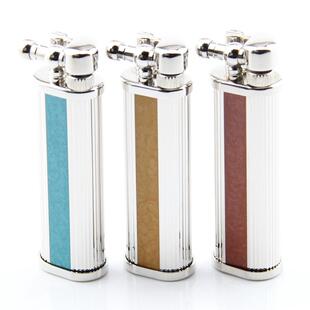 进口Im Corona日本皇冠打火机双面云石砂轮火石明火全铜迪加度03