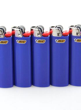 法国BIC j6大号比克一次性打火机家用纯色恒流阀固火防爆砂轮火石