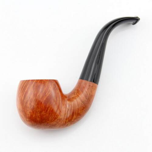 意大利卡斯特罗烟斗Castello KK级石楠木手工斗弯斗浅色