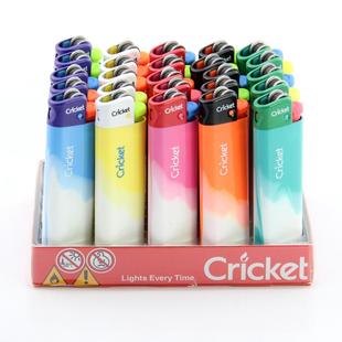 正品 瑞典火柴Cricket草蜢一次性尼龙防爆打火机砂轮糖果色系列