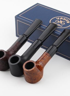 德国VAUEN华云烟斗石楠木TINY极小系列火山斗平底桌斗小号斗 9mm