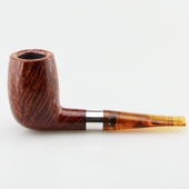 专柜进口丹麦Poul Winslow大师手工斗D级3mm石楠木直斗银圈