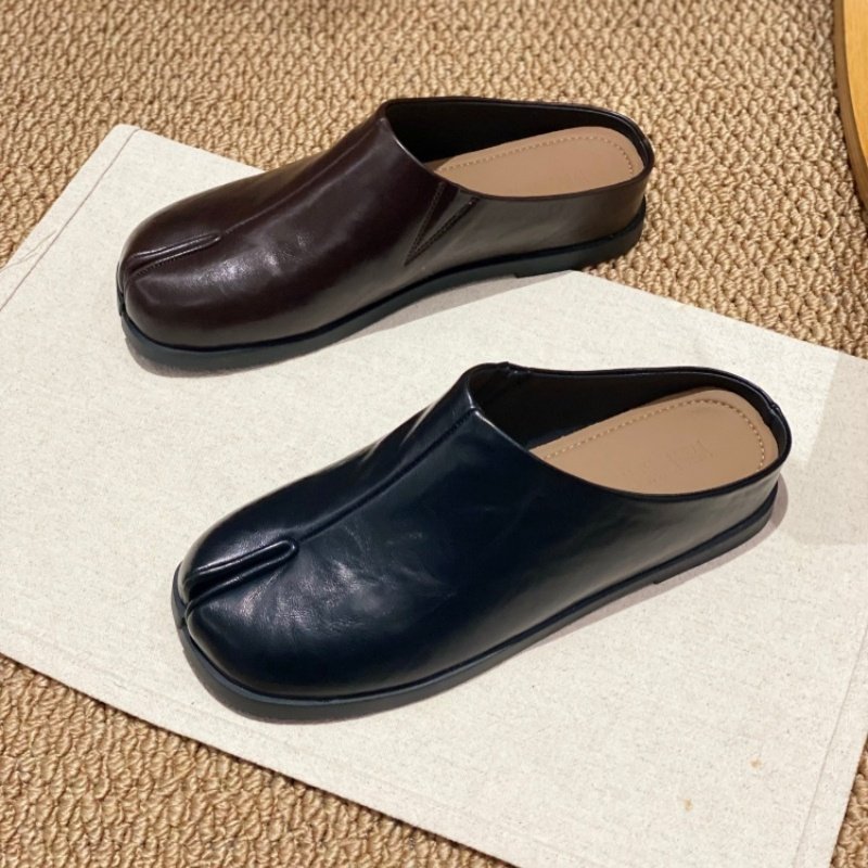 2026新款分趾包头半拖鞋女春季浅口外穿平底一脚蹬懒人鞋舒适女款,女鞋,勃肯鞋/软木鞋,淘宝优惠券,粉丝福利购,淘宝优惠卷