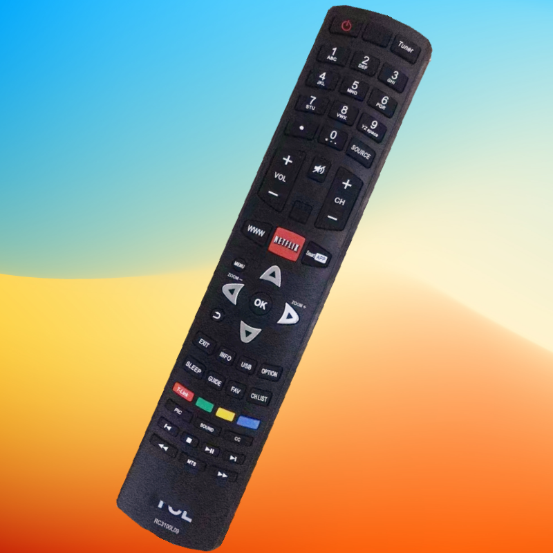 原装英文TCL LEDCD液晶电视机遥控器RC3100L09 40E5900US 43D2900