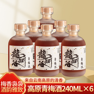 云南青梅松茸酒240ml/瓶 云南特产青梅酒松茸酒 聚餐低度果露酒