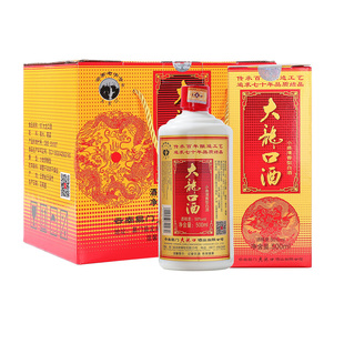 大龙口高粱酒瓷瓶礼盒500ml 云南易门特产粮食酒年货送礼白酒礼盒