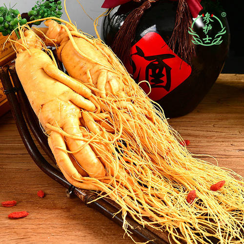 长白山野生人参高品质保鲜泡酒