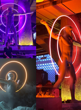 玻璃钢摆件欧式酒吧音乐餐厅酒馆