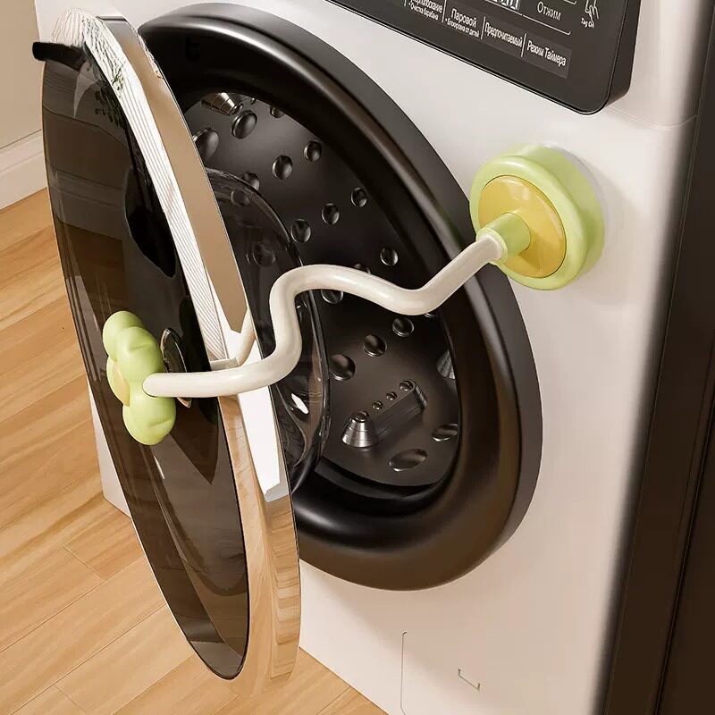 吸盘洗衣机门固定器家用滚筒洗衣机通风支撑杆卡扣门挡限位器支架