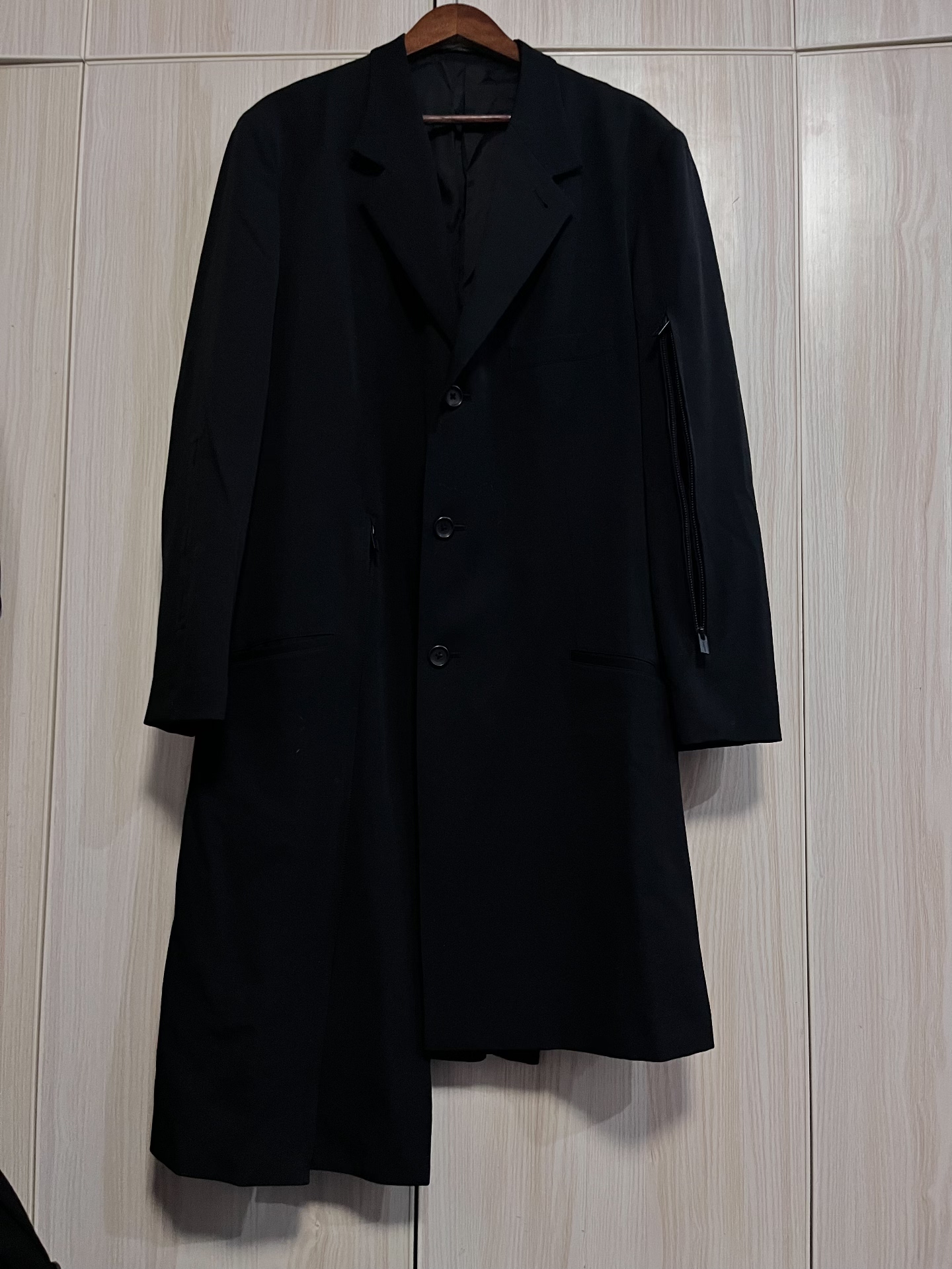 Yohji Yamamoto 25SS Asymmetric Coat