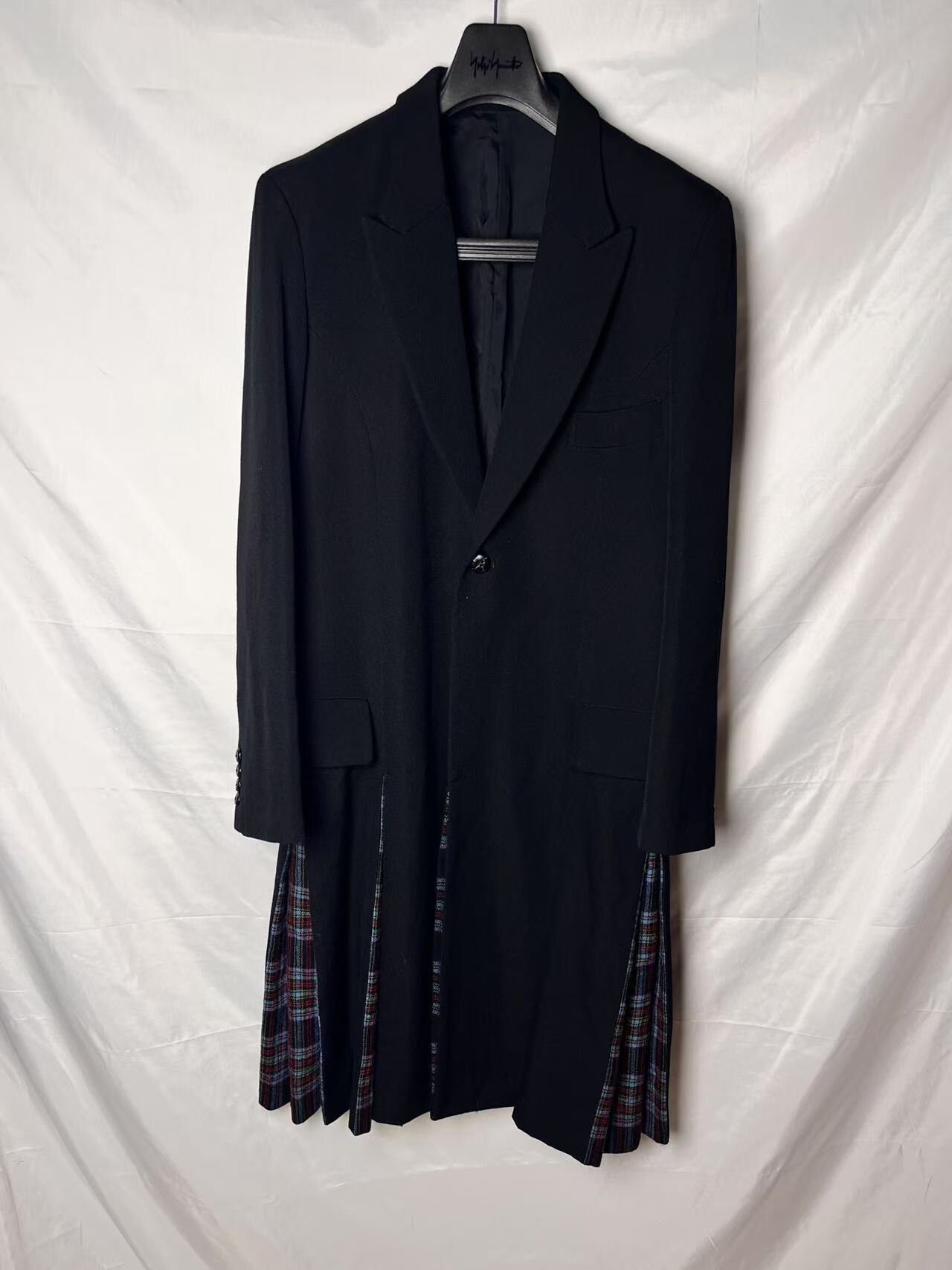 Yohji Yamamoto 08AW Plaid Coat