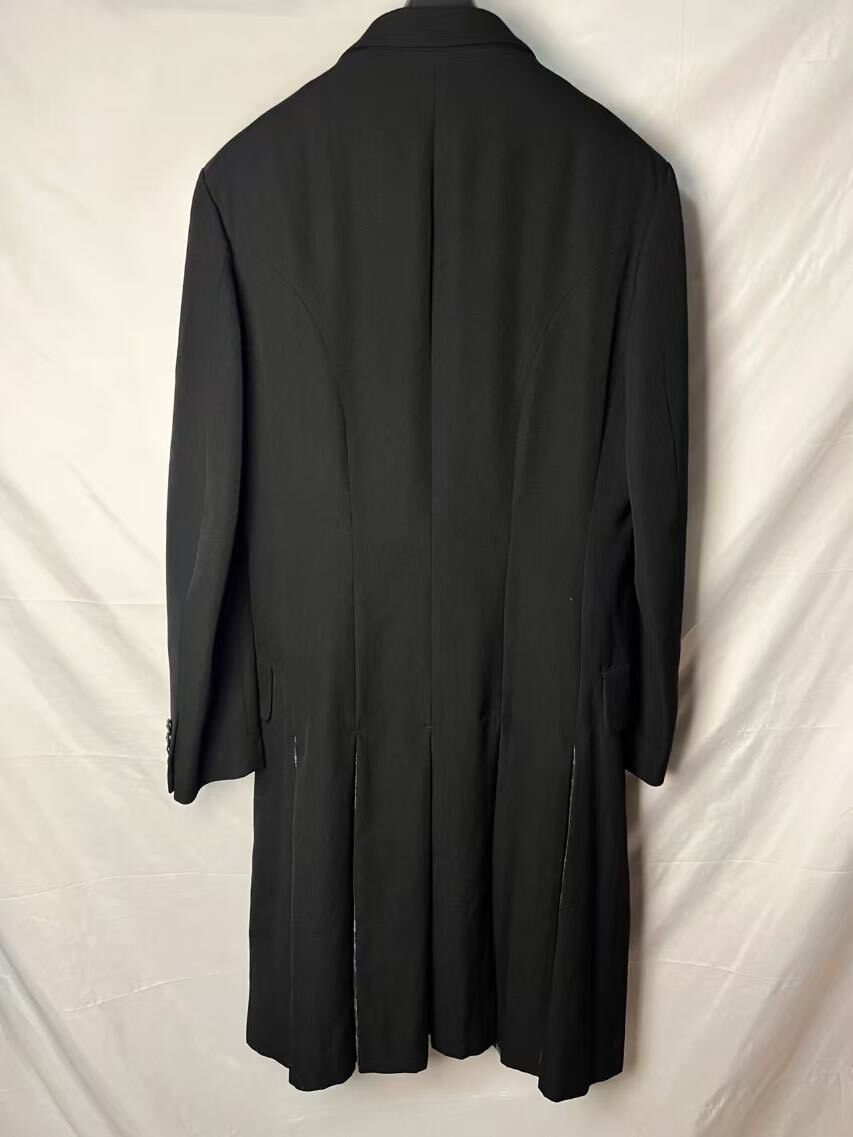 Yohji Yamamoto 08AW Plaid Coat — front
