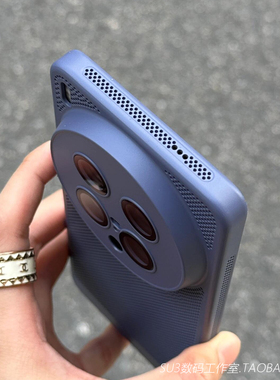 X200pro散热网孔mini蜂窝镂空x100自带镜头膜vivoX200S适用ultra手机壳IQOO13全包12硬neo10pro+简约Z10Turbo