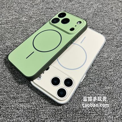 细圈磁吸适用小米15TPRO手机壳14高级红米NOTE13海外国际版PLUS全包4G肤感10S硅胶12R软POCOx7防摔薄荷绿C85